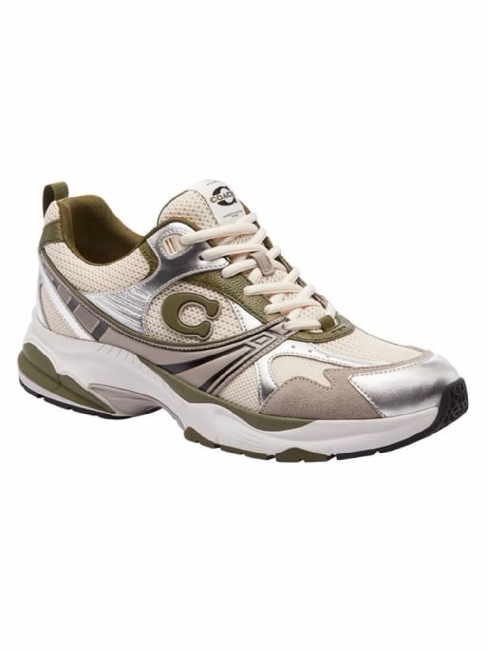 🤍New Coach Mesh Round Toe Men's Sneakers🤍